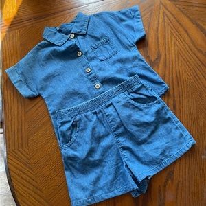 Girls 3T Short Set